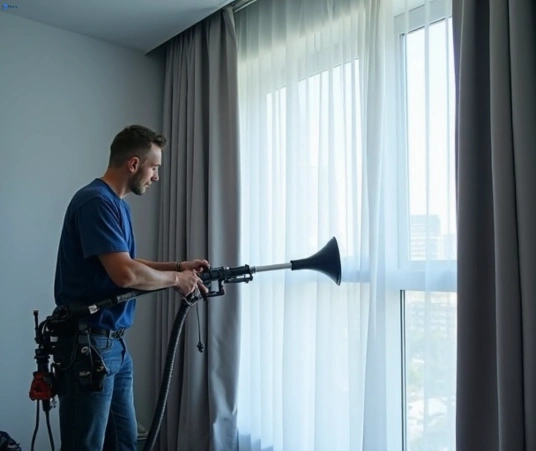 Professional drapes cleaning process tools Matty Curtain Cleaning surrey-hills-vic